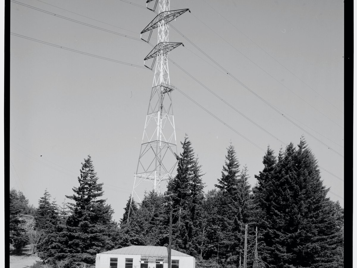 Transmission tower for critical infrastructure